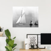 J-Boats en Tugs Poster (Thuiskantoor)
