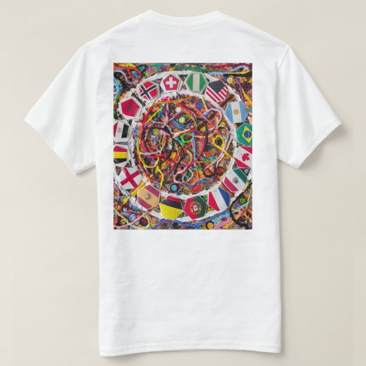 J. Bonegard | Nessun Dorma Kunstwerk T-shirt (Design achterkant)