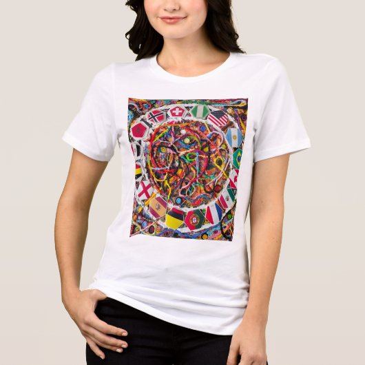 J. Bonegard | Nessun Dorma Kunstwerk Tri-Blend Shirt (Voorkant)