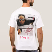 J Boog Love T shirt (Achterkant)