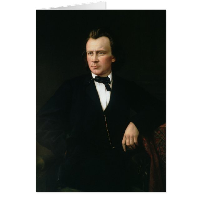 J. Brahms, c.1860 (Voorkant)