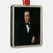 J. Brahms, c.1860 Metalen Ornament (Rechts)