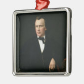J. Brahms, c.1860 Metalen Ornament (Links)