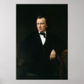 J. Brahms, c.1860 Poster (Voorkant)