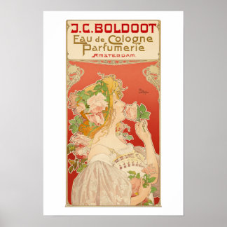 J.C. Boldoot Eau de Keulen Poster