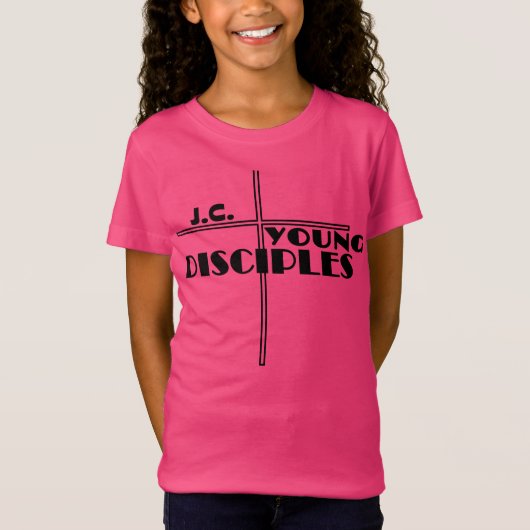 J.C. Jonge discipelen Jeugd T-shirt (Voorkant)