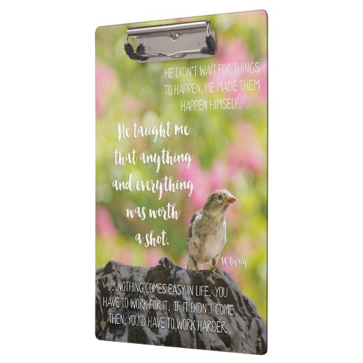 J.C. Legacy Bird Park Klembord (Links)