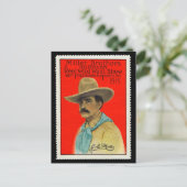 J.C. Miller van de 101 Ranch Poster Stamp Card Briefkaart (Staand voorkant)