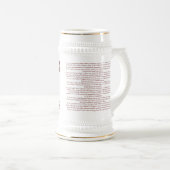 J. Caesar 5th Alaudae Roman Legion Elephant Stein Bierpul (Voorkant rechts)