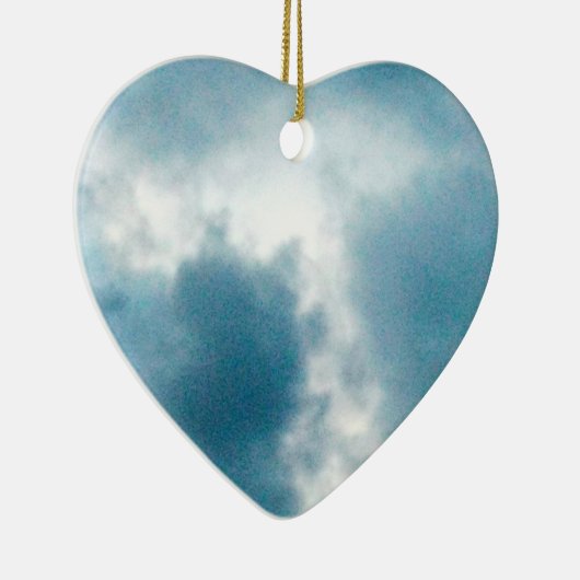 J Cloud Photo Keramisch Ornament (Rechts)