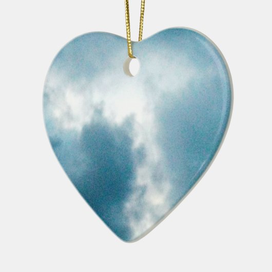 J Cloud Photo Keramisch Ornament (Links)