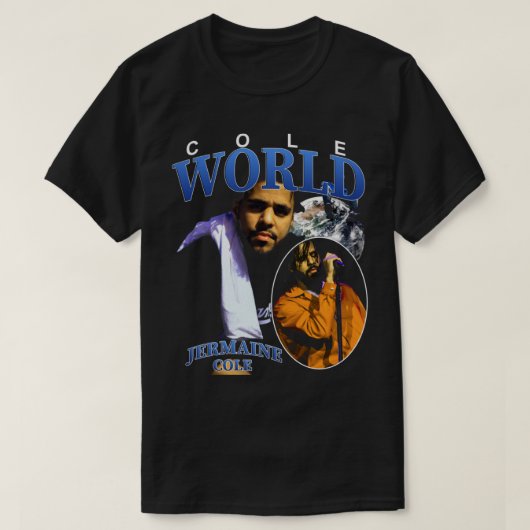 J. Cole Cole World Active T-Shirt (Design voorkant)