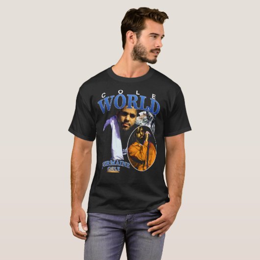 J. Cole Cole World Classic T-Shirt (Voorkant volledig)