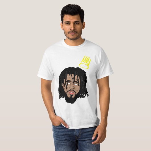 J. Cole Crown T-shirt (Voorkant volledig)
