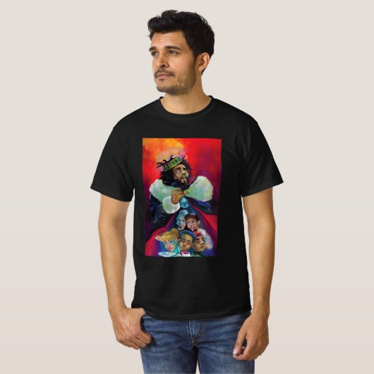 J Cole KOD T-shirt (Voorkant volledig)