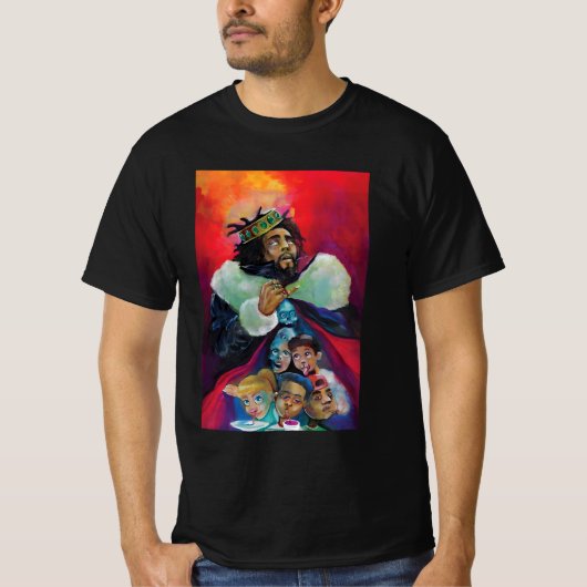 J Cole KOD T-shirt (Voorkant)
