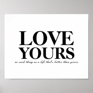J Cole Love Yours Lyric Poster
