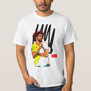 J Cole rapper T-shirt
