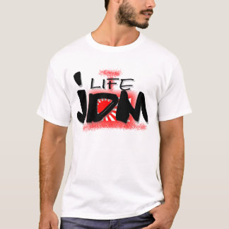 J.D.M. Life Red T-shirt