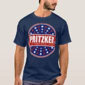 J.D. Pritzker voor President 2028 T-shirt (Voorkant)