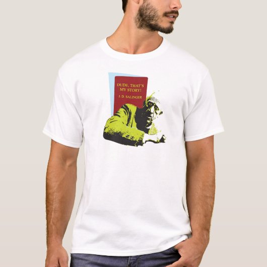 J.D. Salinger Catcher in de Rye Pop Art T-shirt (Voorkant)