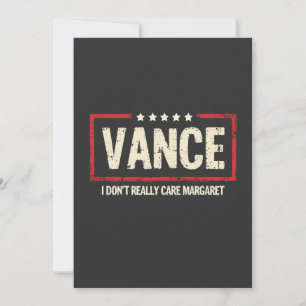 J. D Vance Grappige Meme Het Kan Me Niet Schelen M Kaart
