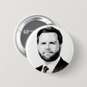 J.D. VANCE RONDE BUTTON 5,7 CM (Voorkant /achterkant)
