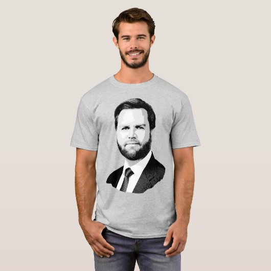 J.D. VANCE T-SHIRT (Voorkant volledig)