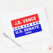J.D. Vance US Senate Ohio 2022 Rechthoekige Sticker (Envelop)