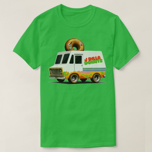 J Dilla Donuts Van 1 T-shirt (Design voorkant)