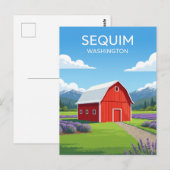 J.E.D.I. Farm Washington Briefkaart (Voorkant / Achterkant)