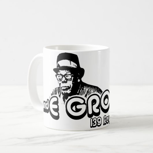 J & E Grocery Mok (Voorkant links)