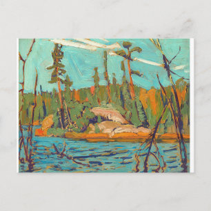 J. E. H. Jackson Moose Island Algoma Painting Briefkaart