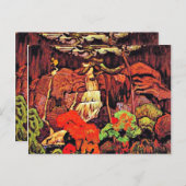 J.E.H. MacDonald - Algoma-waterval, Briefkaart (Voorkant / Achterkant)
