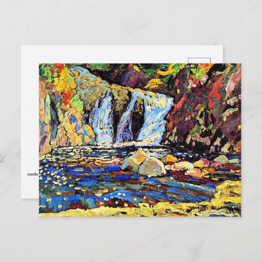 J.E.H. MacDonald - De kleine Herfsten, Briefkaart (Voorkant / Achterkant)