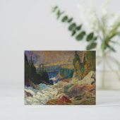 J.E.H. MacDonald - Herfsten, Montreal River, 1920. Briefkaart (Staand voorkant)