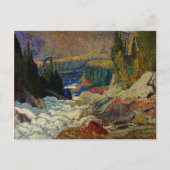 J.E.H. MacDonald - Herfsten, Montreal River, 1920. Briefkaart (Voorkant)