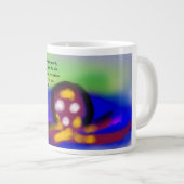 j ezus liefde werk grote koffiekop (Voorkant rechts)