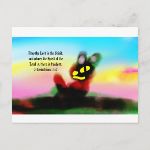 j ezus vrijheid briefkaart