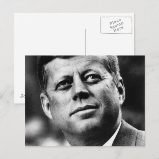 J.F.K. BRIEFKAART (Voorkant / Achterkant)