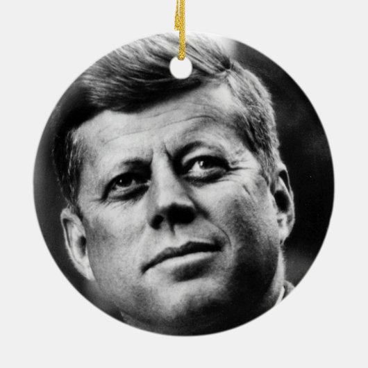 J.F.K. KERAMISCH ORNAMENT (Achterkant)