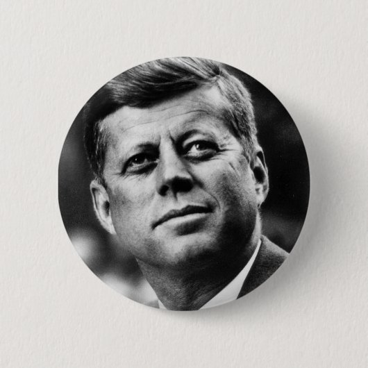 J.F.K. RONDE BUTTON 5,7 CM (Voorkant)