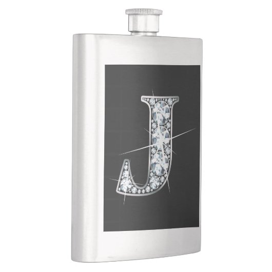 J Faux-"Diamond Bling" Flacon (Rechts)