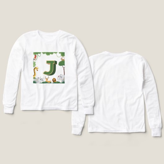 J for Jungle (Voorkant /achterkant)