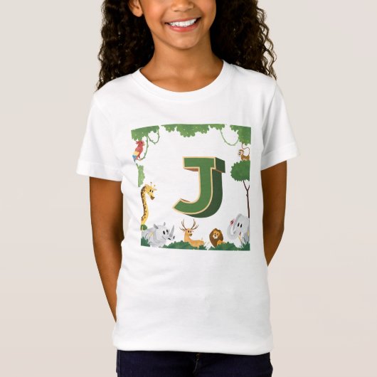 J for Jungle T-shirt (Voorkant)