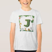 J for Jungle Tri-Blend Shirt (Voorkant)