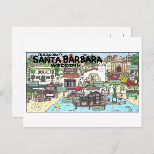 J + G Blanco Briefkaarten (Voorkant / Achterkant)