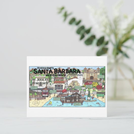 J + G Blanco Briefkaarten (Staand voorkant)