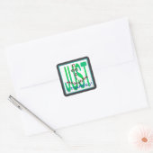 J.G.Me Vierkante Sticker (Envelop)