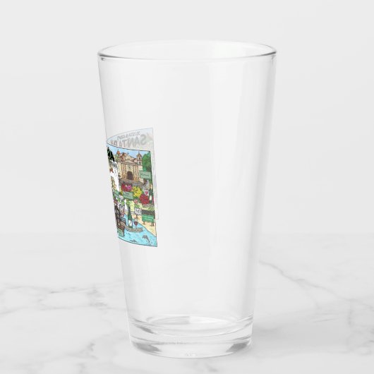 J + G pint glas (Links)